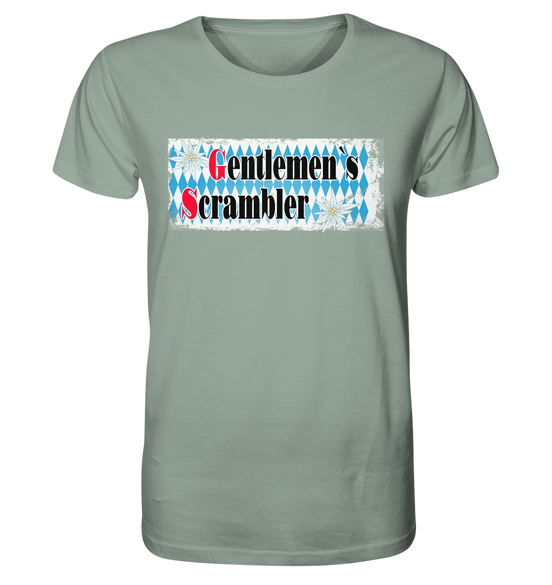 Gentlemen`s Scrambler - GS Adventure Bike - Organic Shirt