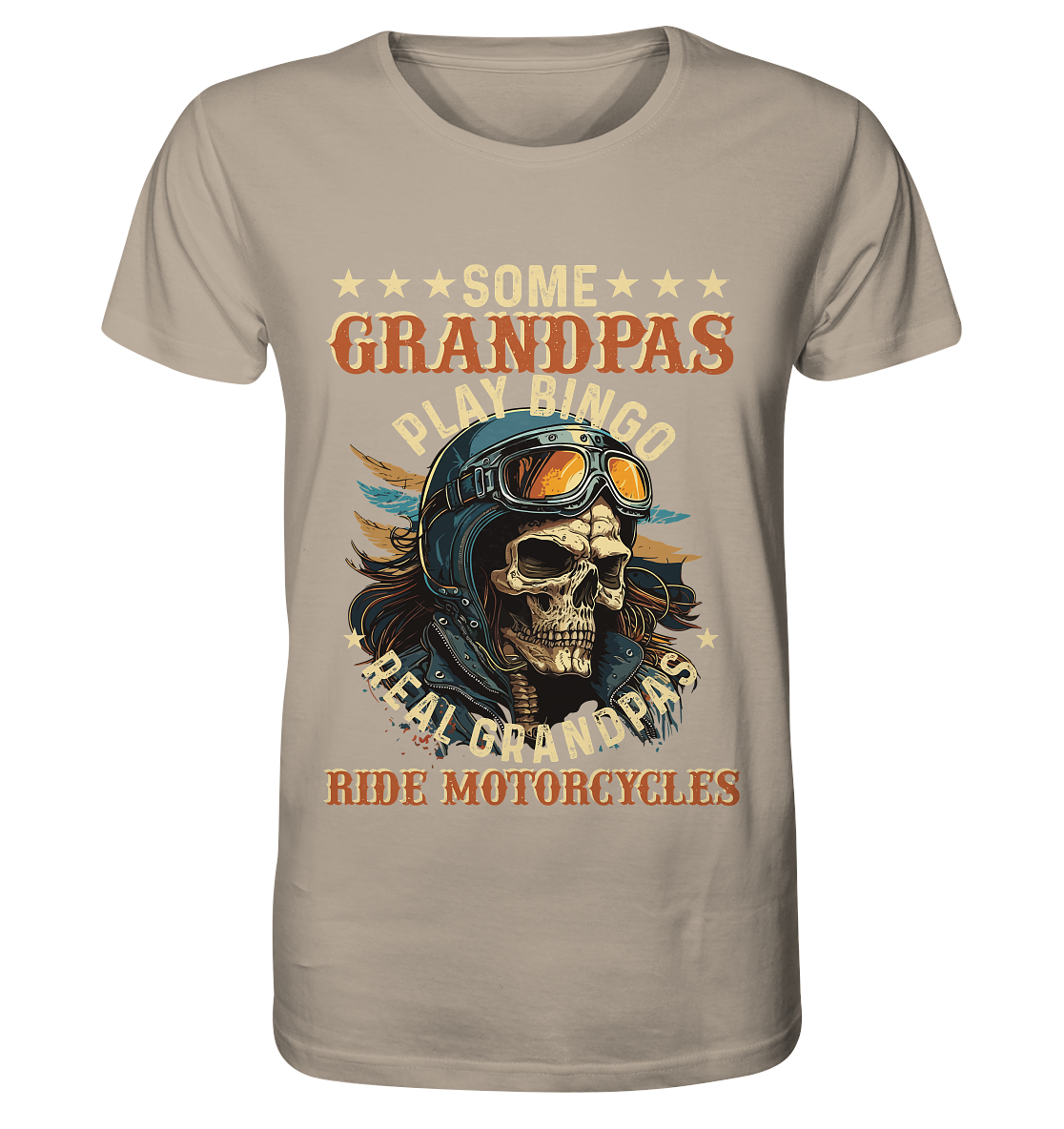 Echte Opas fahren Motorrad - Organic Shirt