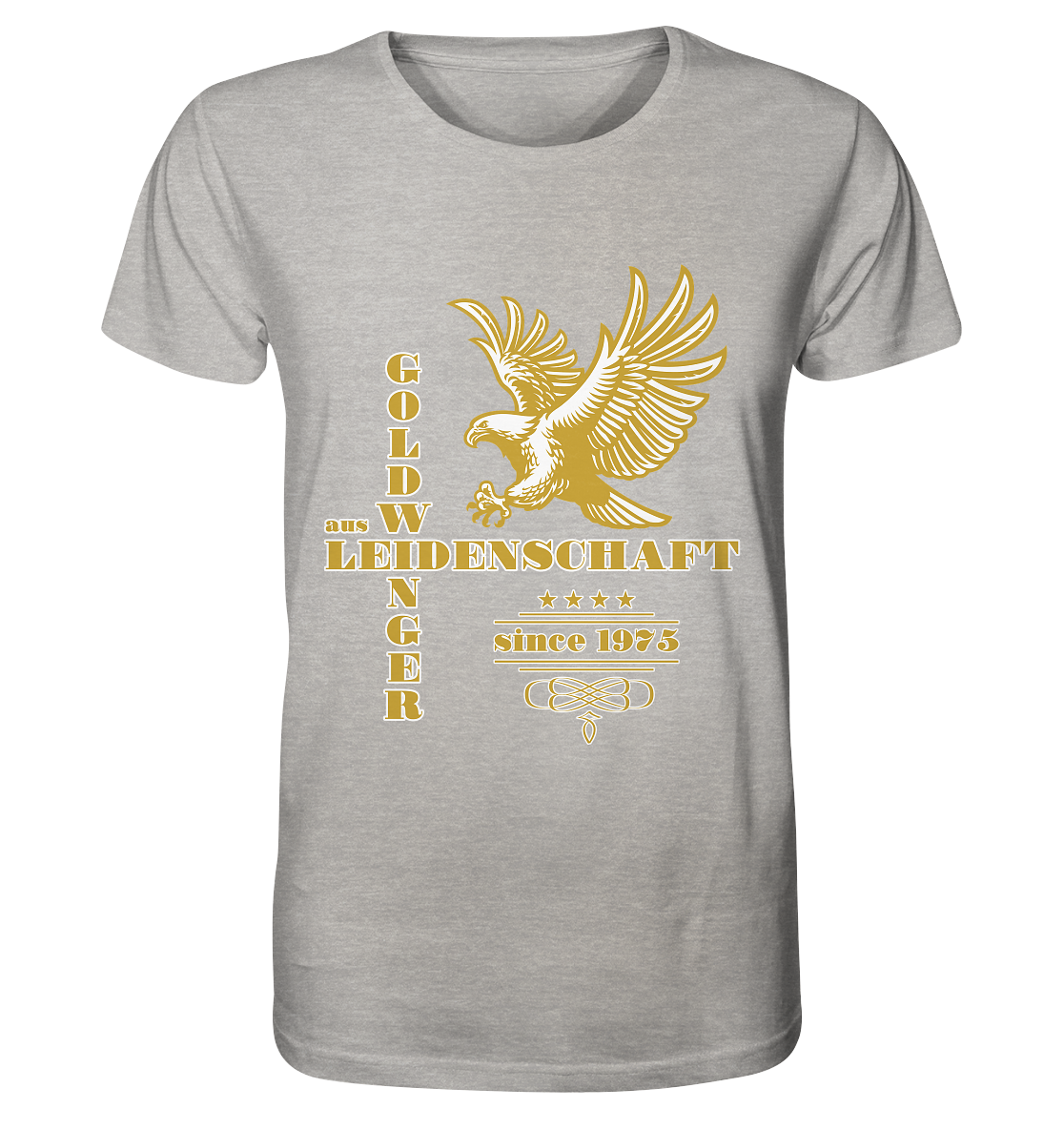 Goldwinger aus Leidenschaft seit 1975 - Organic Shirt