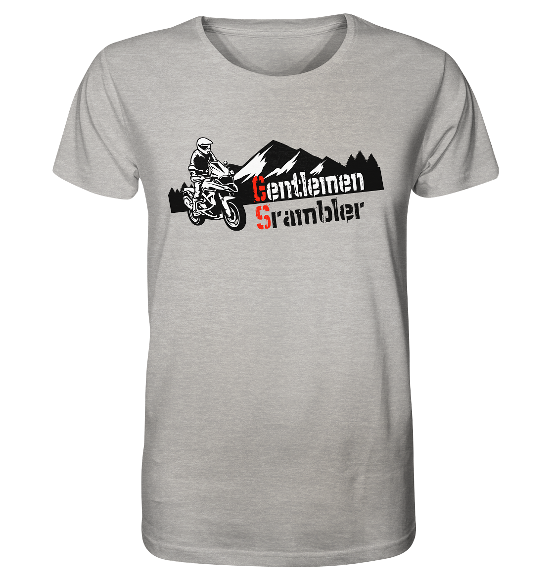 Gentlemen Scrambler - Abenteuer Biker - Organic Shirt