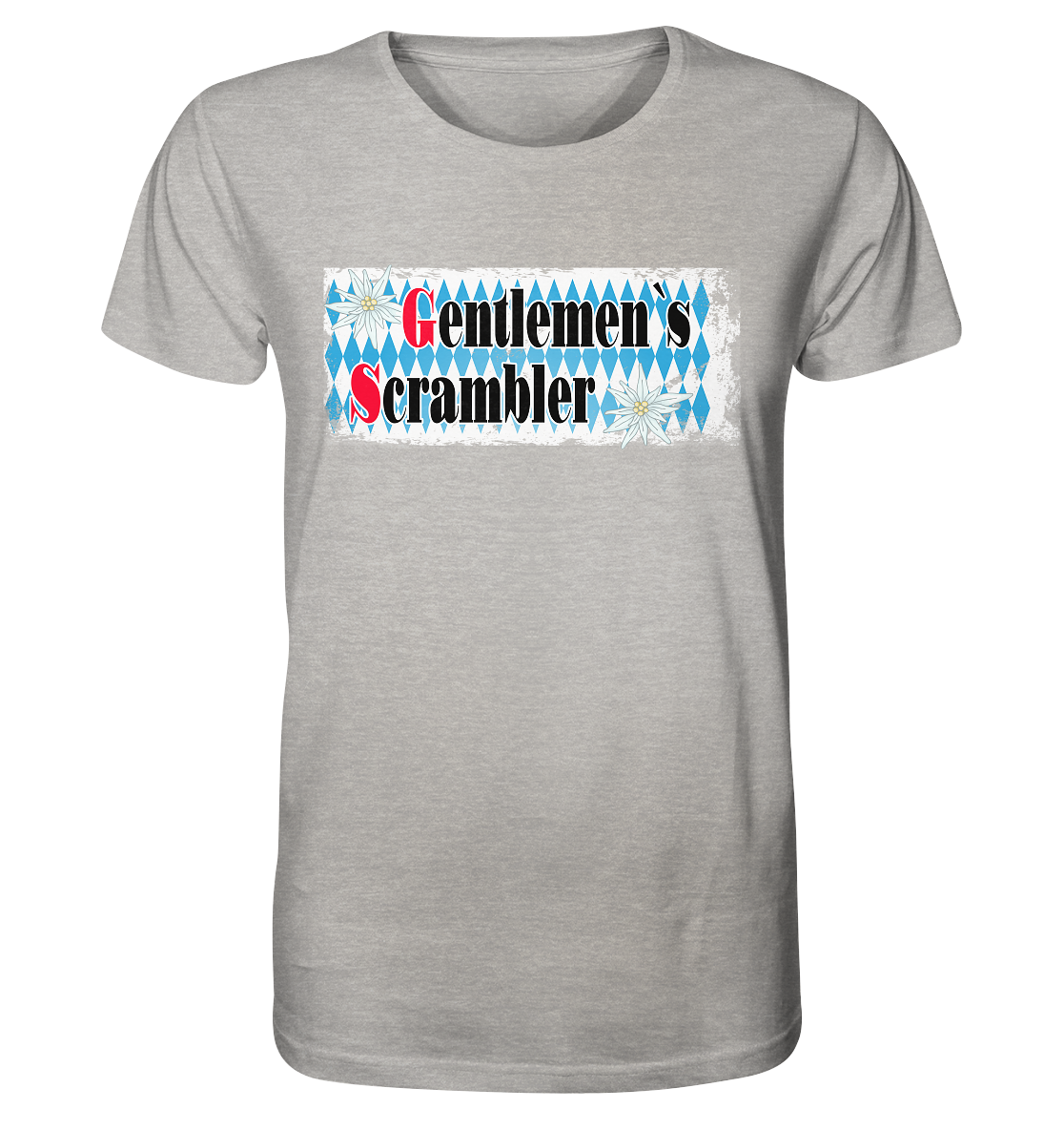 Gentlemen`s Scrambler - GS Adventure Bike - Organic Shirt