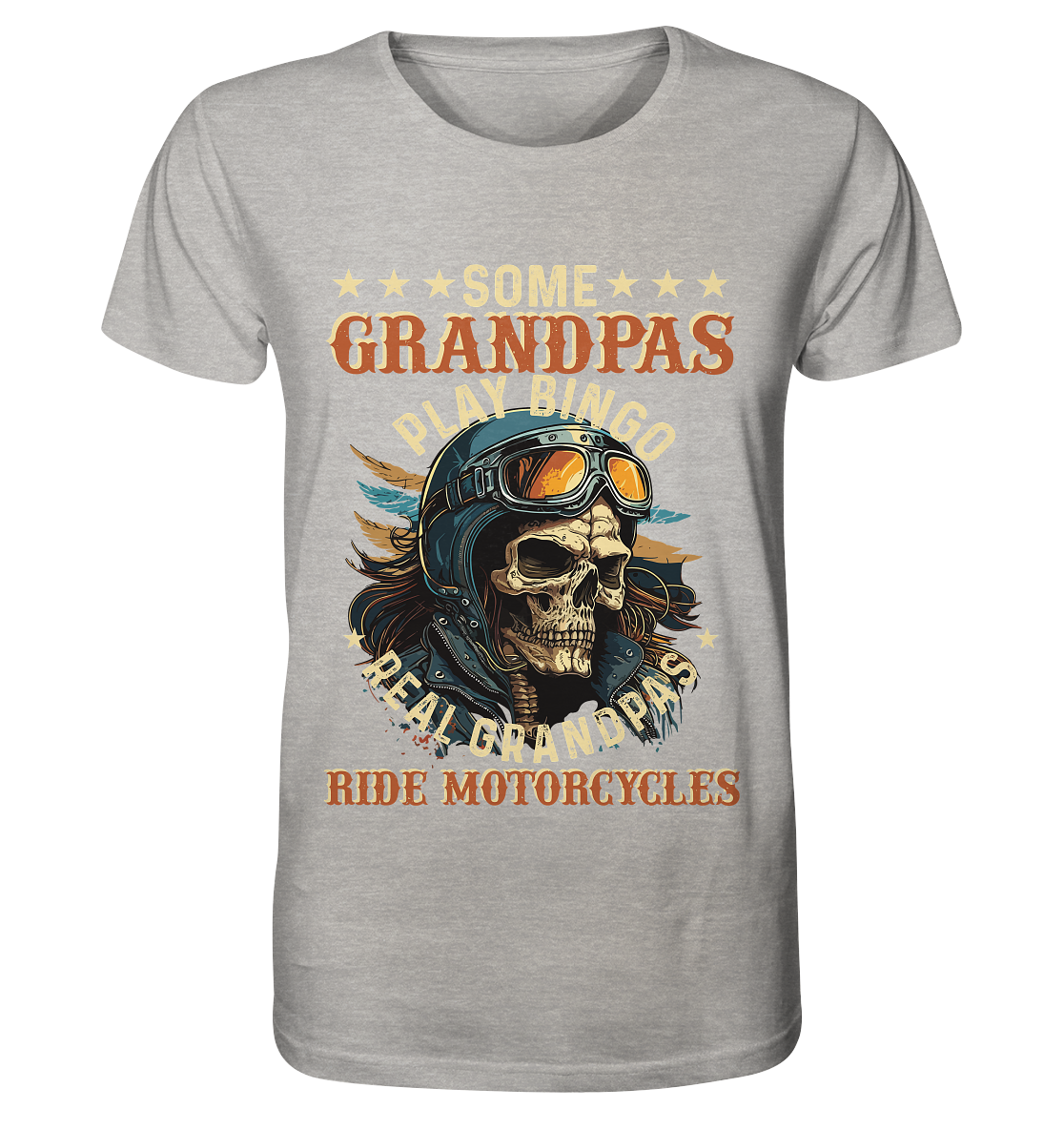 Echte Opas fahren Motorrad - Organic Shirt