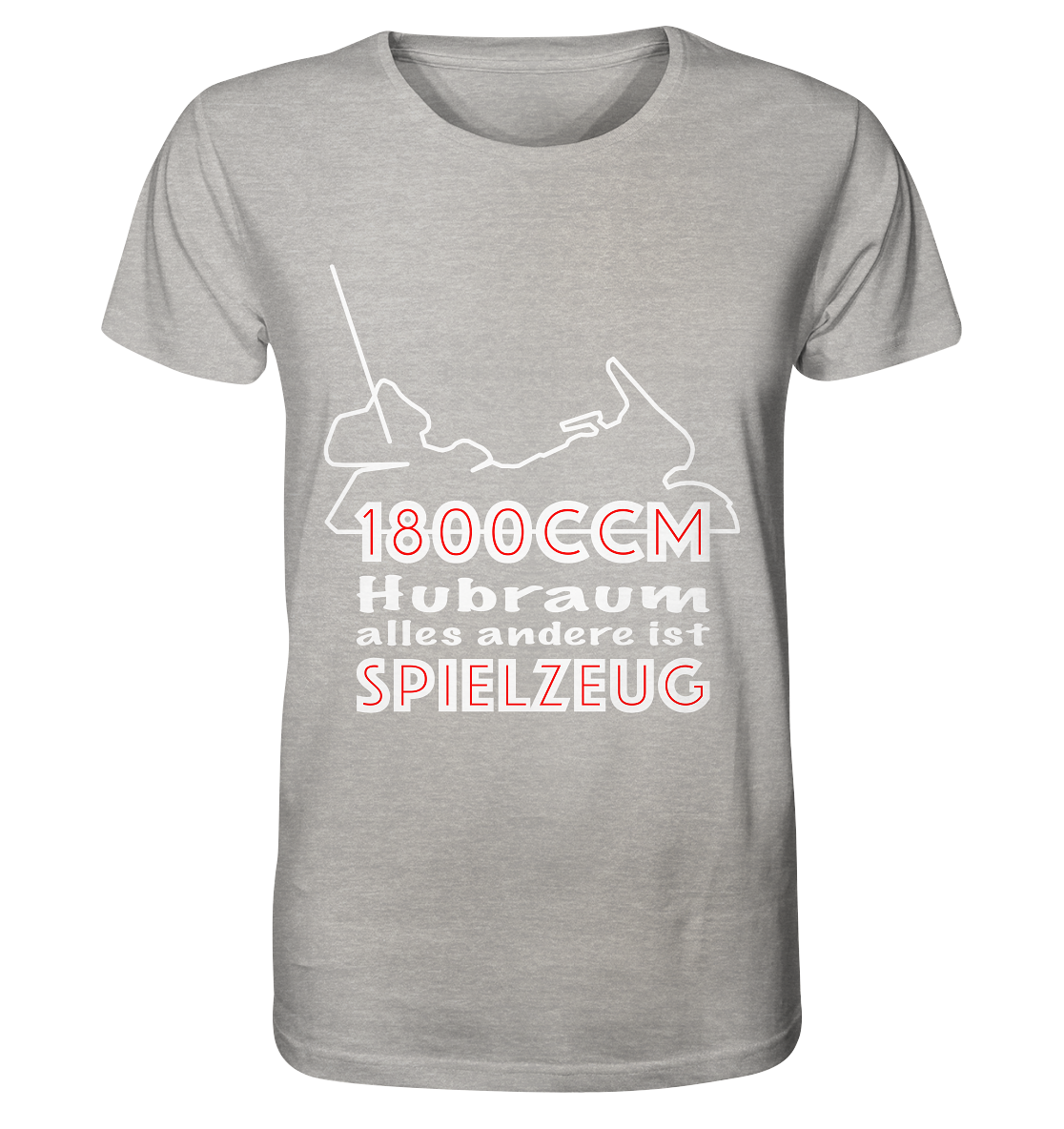 Goldwinger Spruch - 1800ccm Spielzeug - Organic Shirt