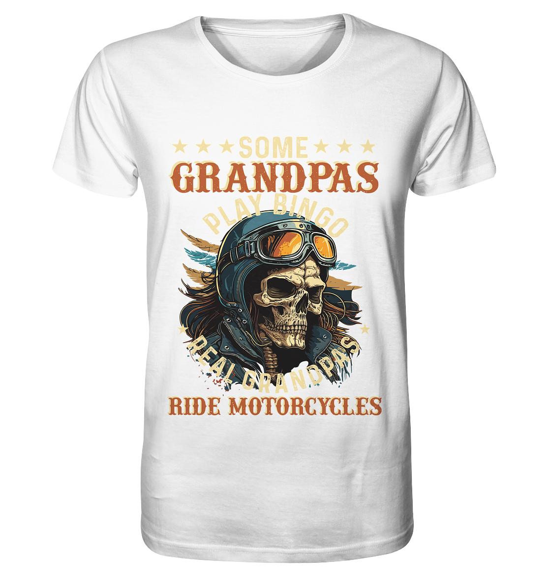 Echte Opas fahren Motorrad - Organic Shirt