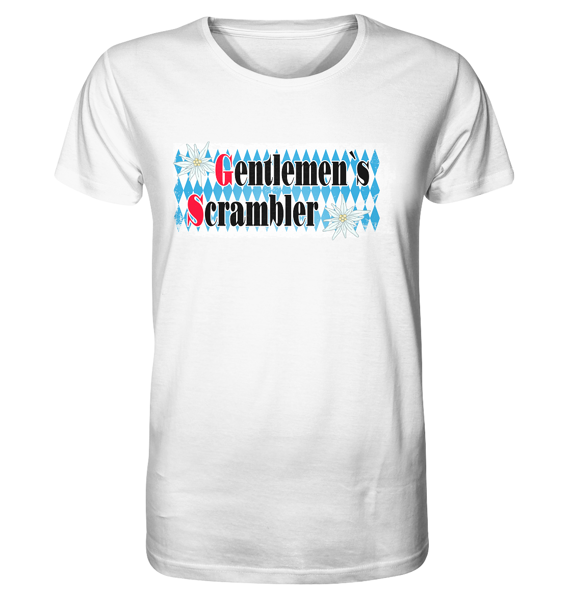 Gentlemen`s Scrambler - GS Adventure Bike - Organic Shirt