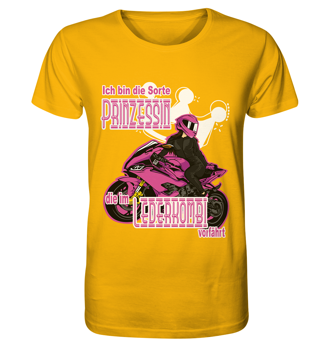 Frauenpower - Prinzessin mit Helm - Organic Shirt