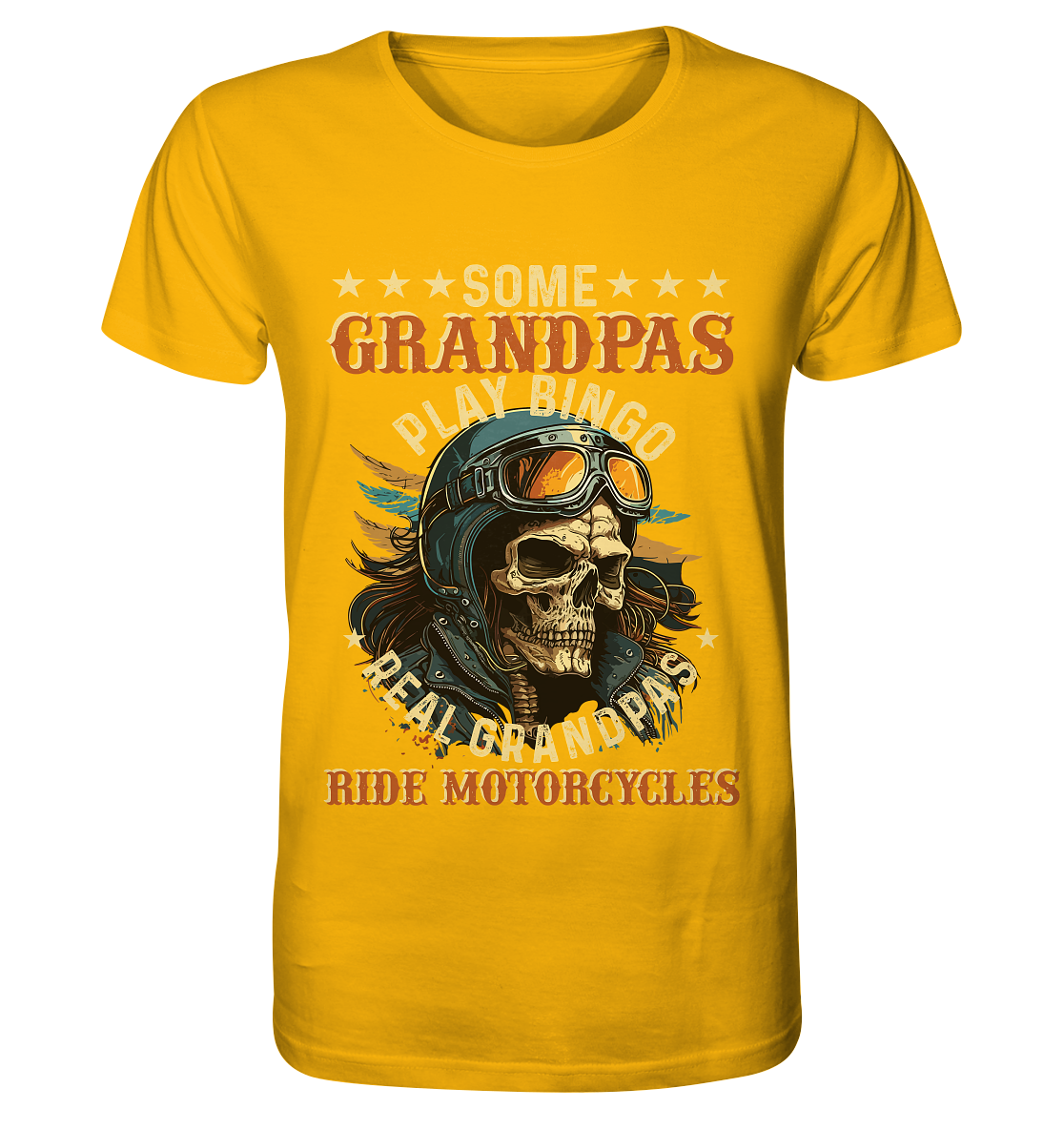 Echte Opas fahren Motorrad - Organic Shirt