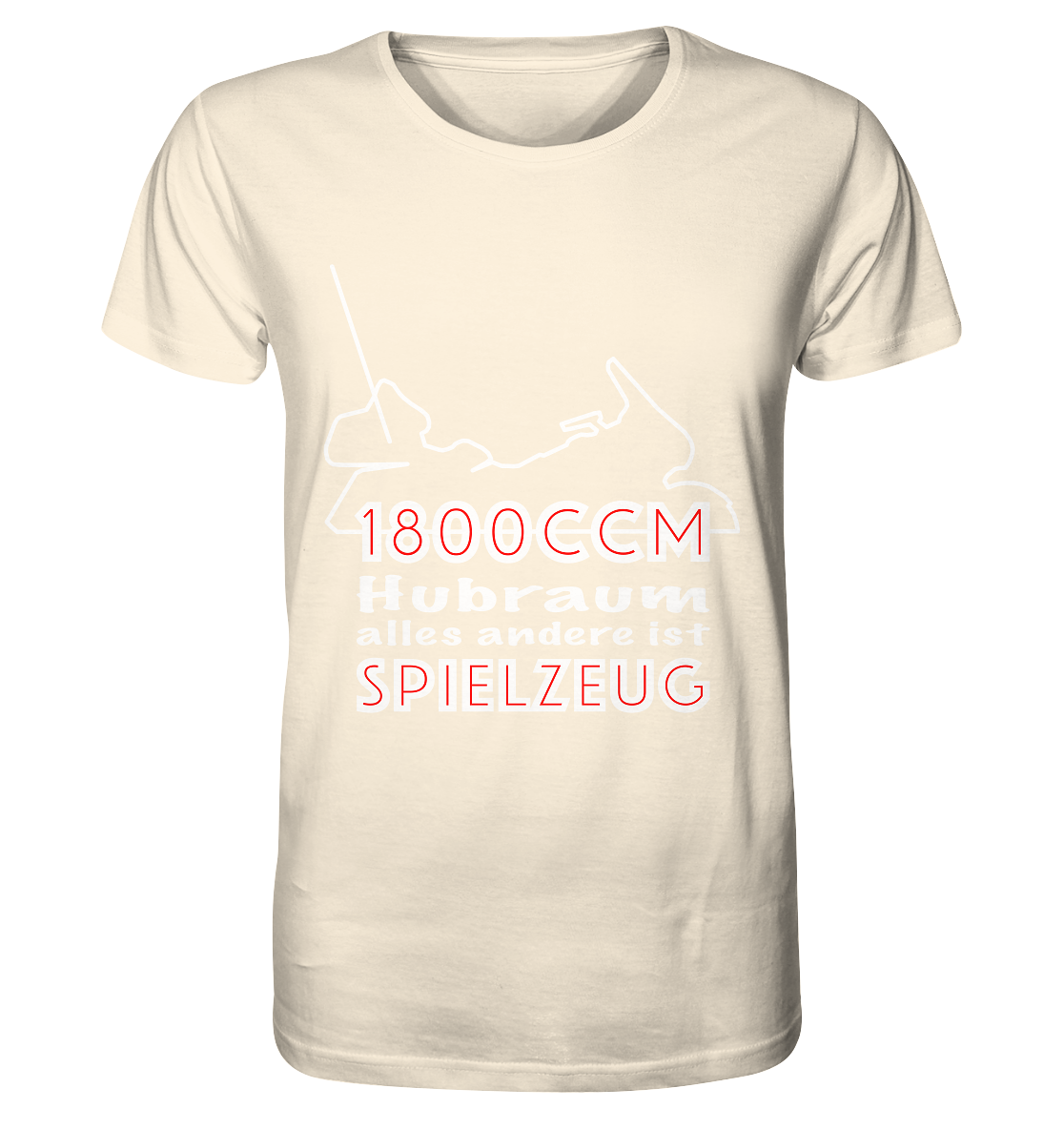Goldwinger Spruch - 1800ccm Spielzeug - Organic Shirt