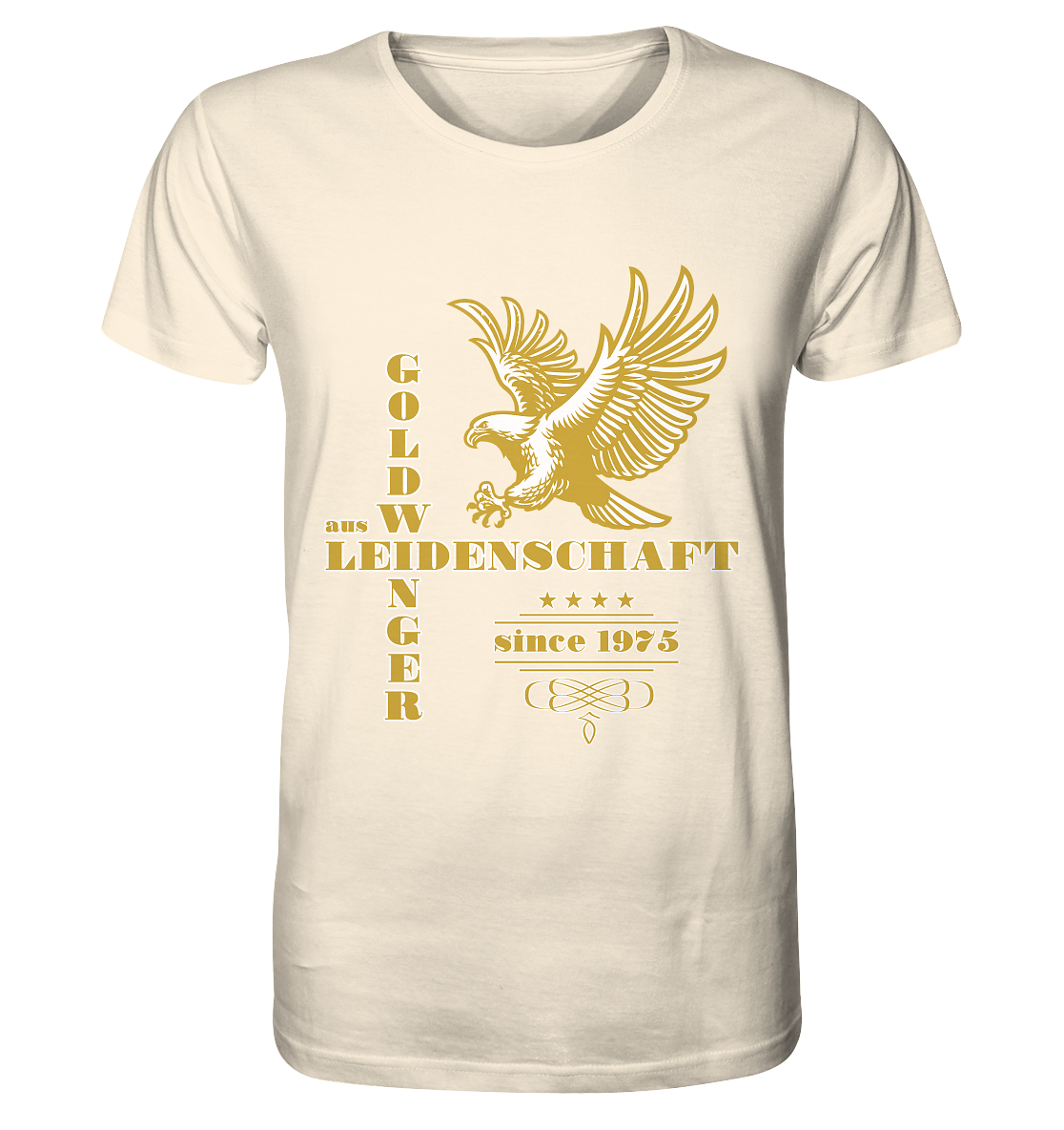 Goldwinger aus Leidenschaft seit 1975 - Organic Shirt