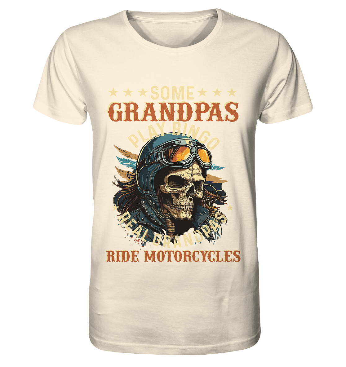 Echte Opas fahren Motorrad - Organic Shirt