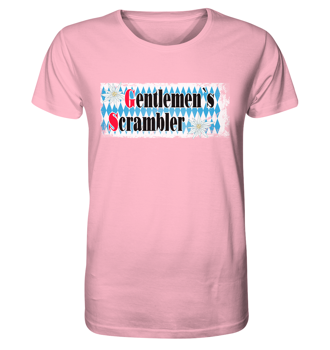 Gentlemen`s Scrambler - GS Adventure Bike - Organic Shirt