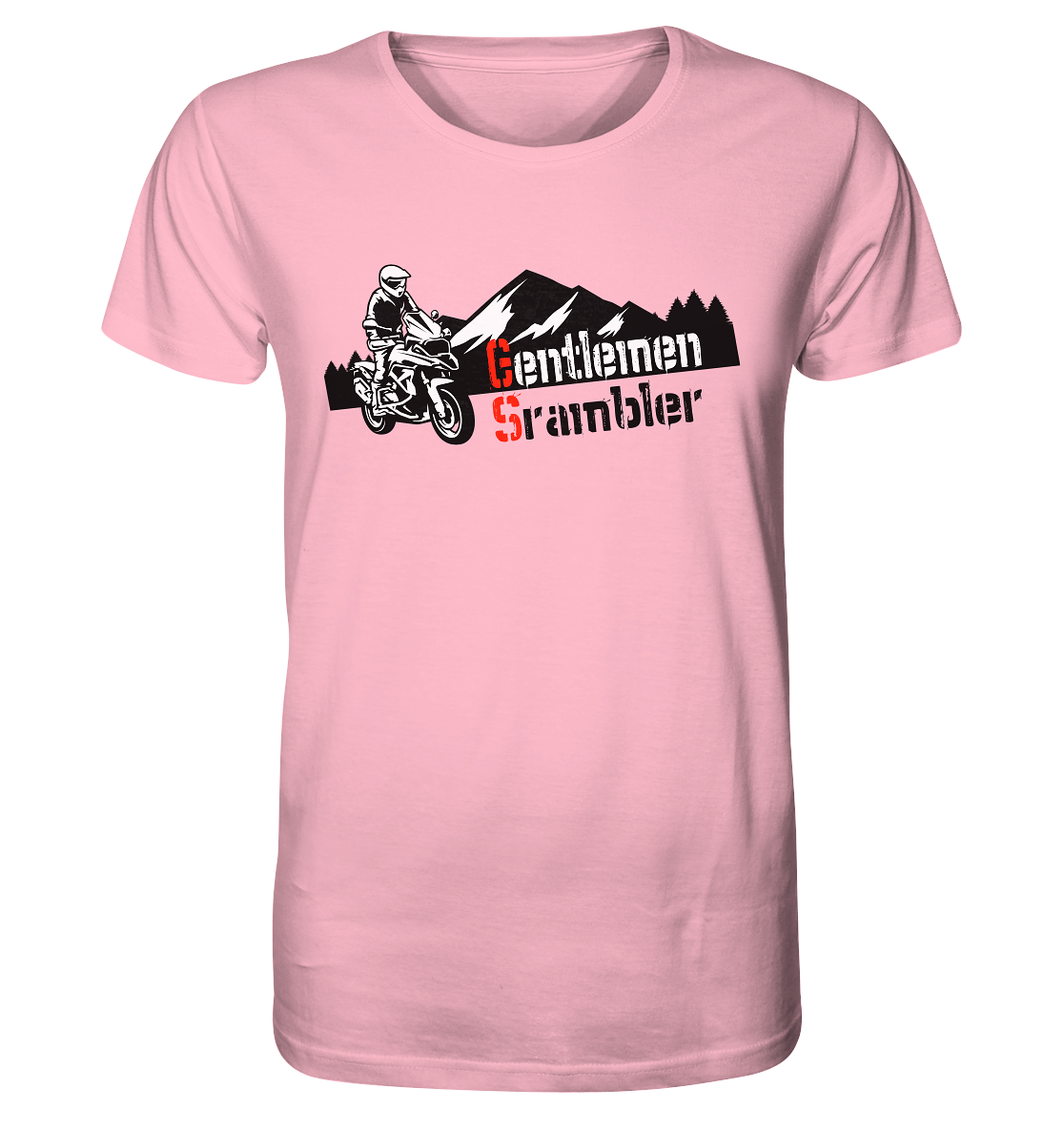 Gentlemen Scrambler - Abenteuer Biker - Organic Shirt
