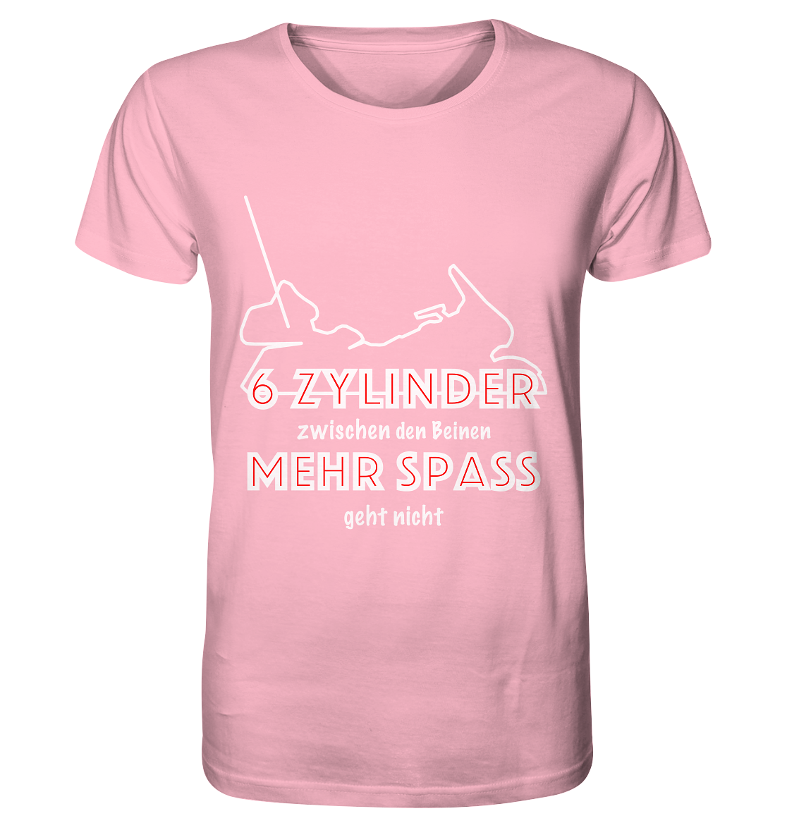 Goldwinger Spruch - 6 Zylinder - Organic Shirt