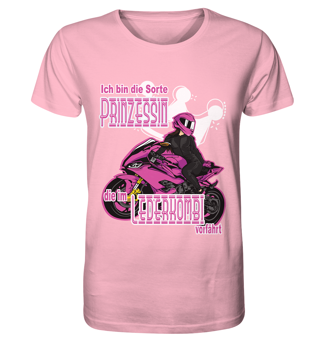 Frauenpower - Prinzessin mit Helm - Organic Shirt