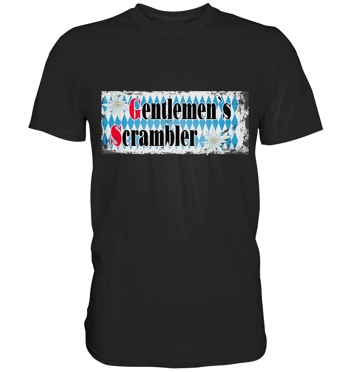 Gentlemen`s Scrambler - GS Adventure Bike - Premium Shirt