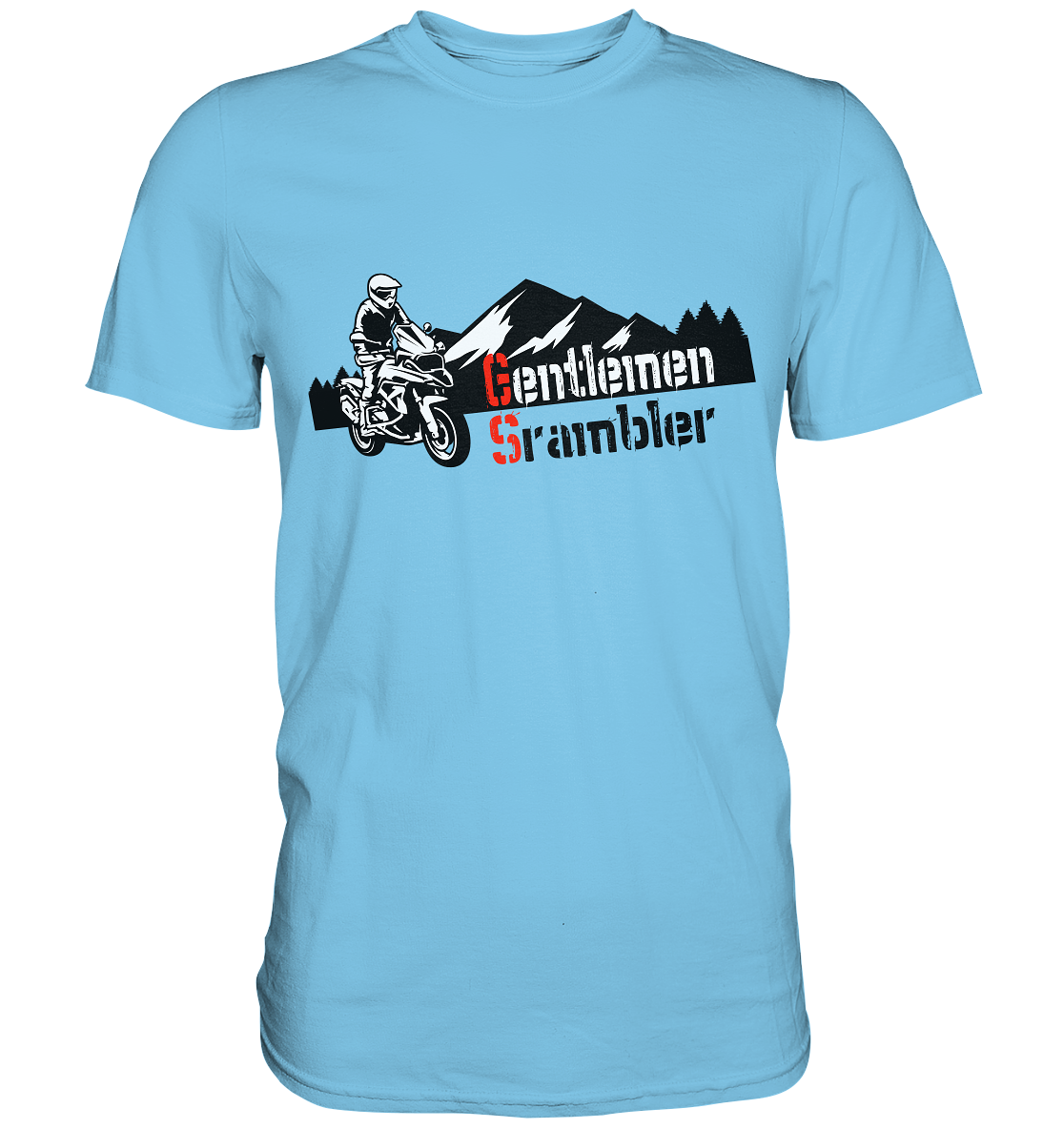 Gentlemen Scrambler - Abenteuer Biker - Premium Shirt