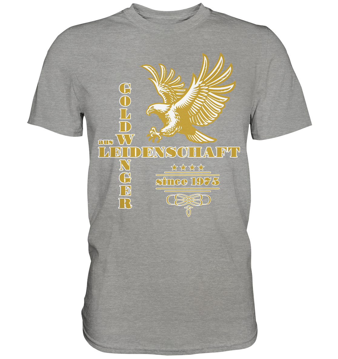 Goldwinger aus Leidenschaft seit 1975 - Premium Shirt