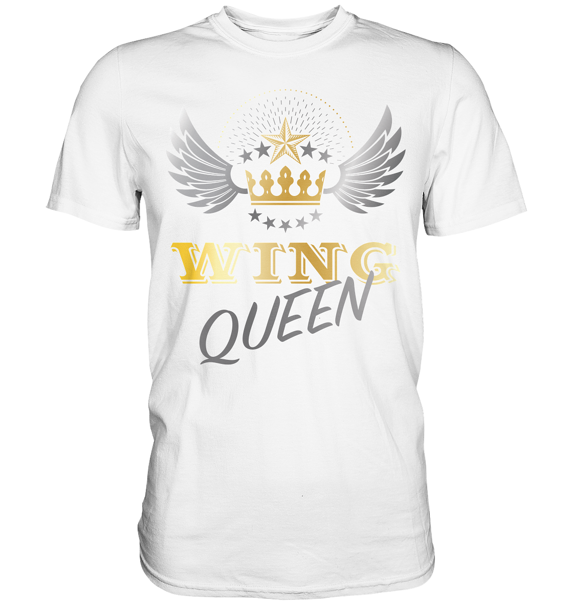 Goldwing - Wing Queen - Premium Shirt