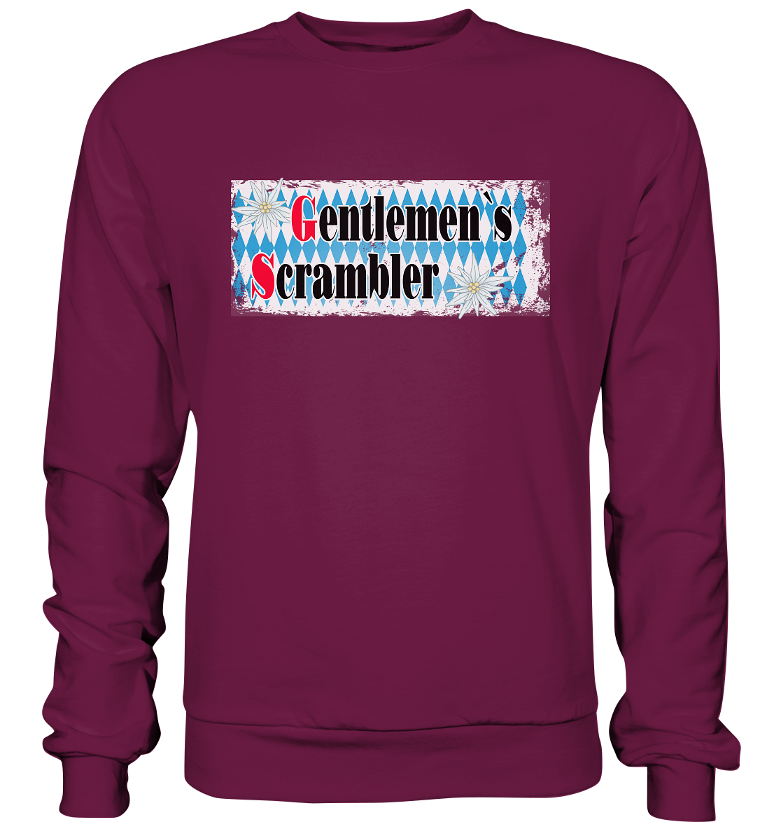 Gentlemen`s Scrambler - GS Adventure Bike - Premium Sweatshirt