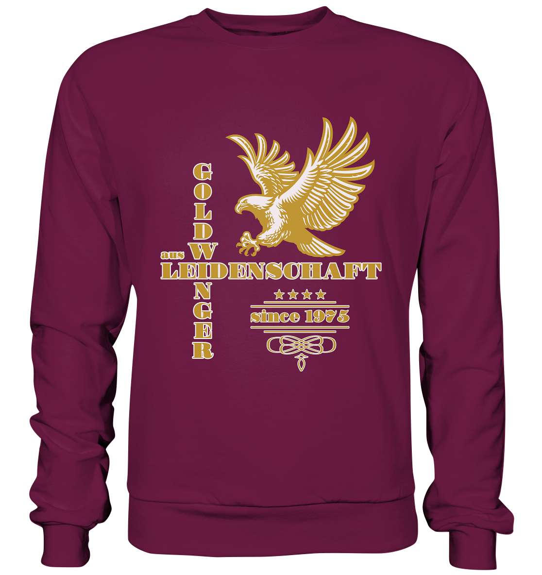 Goldwinger aus Leidenschaft seit 1975 - Premium Sweatshirt