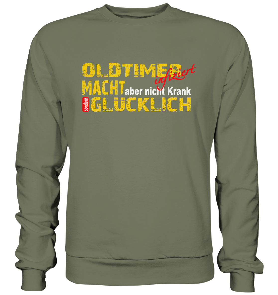 Oldtimer macht Glücklich - Premium Sweatshirt