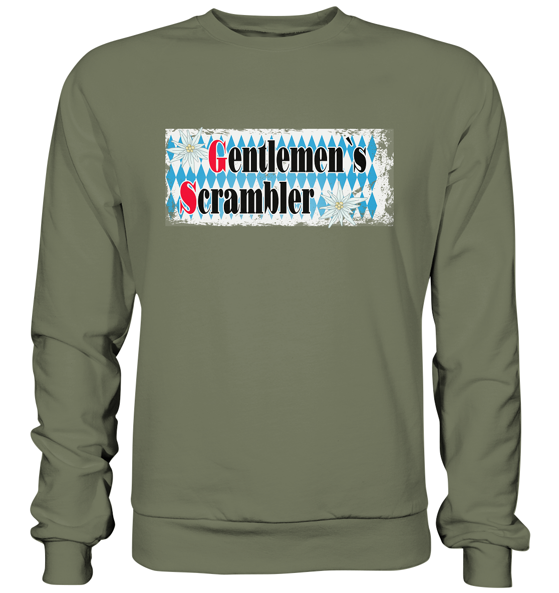 Gentlemen`s Scrambler - GS Adventure Bike - Premium Sweatshirt