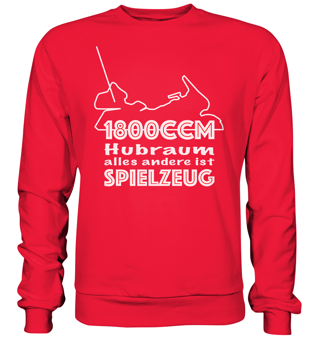 Goldwinger Spruch - 1800ccm Spielzeug - Premium Sweatshirt