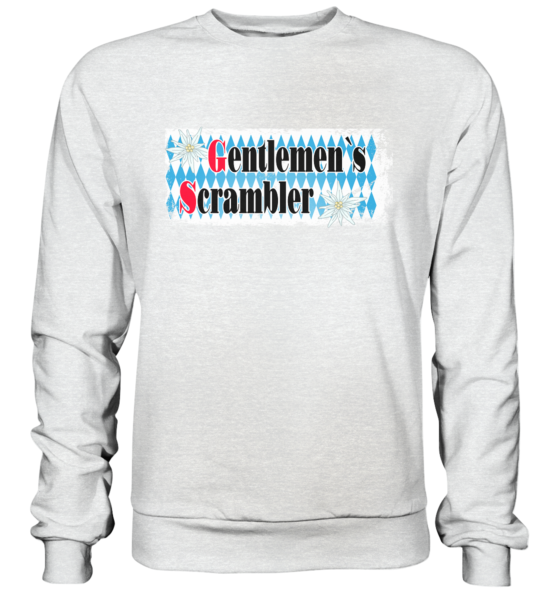 Gentlemen`s Scrambler - GS Adventure Bike - Premium Sweatshirt