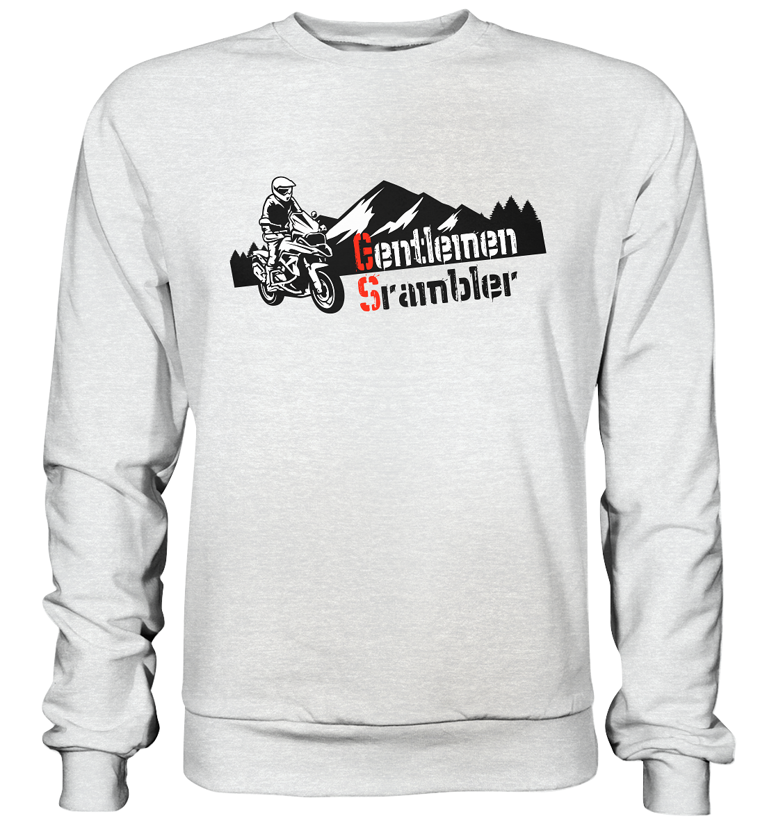 Gentlemen Scrambler - Abenteuer Biker - Premium Sweatshirt