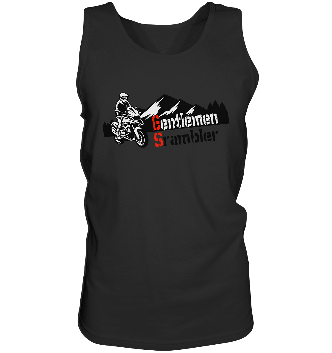 Gentlemen Scrambler - Abenteuer Biker - Herrn Tank-Top