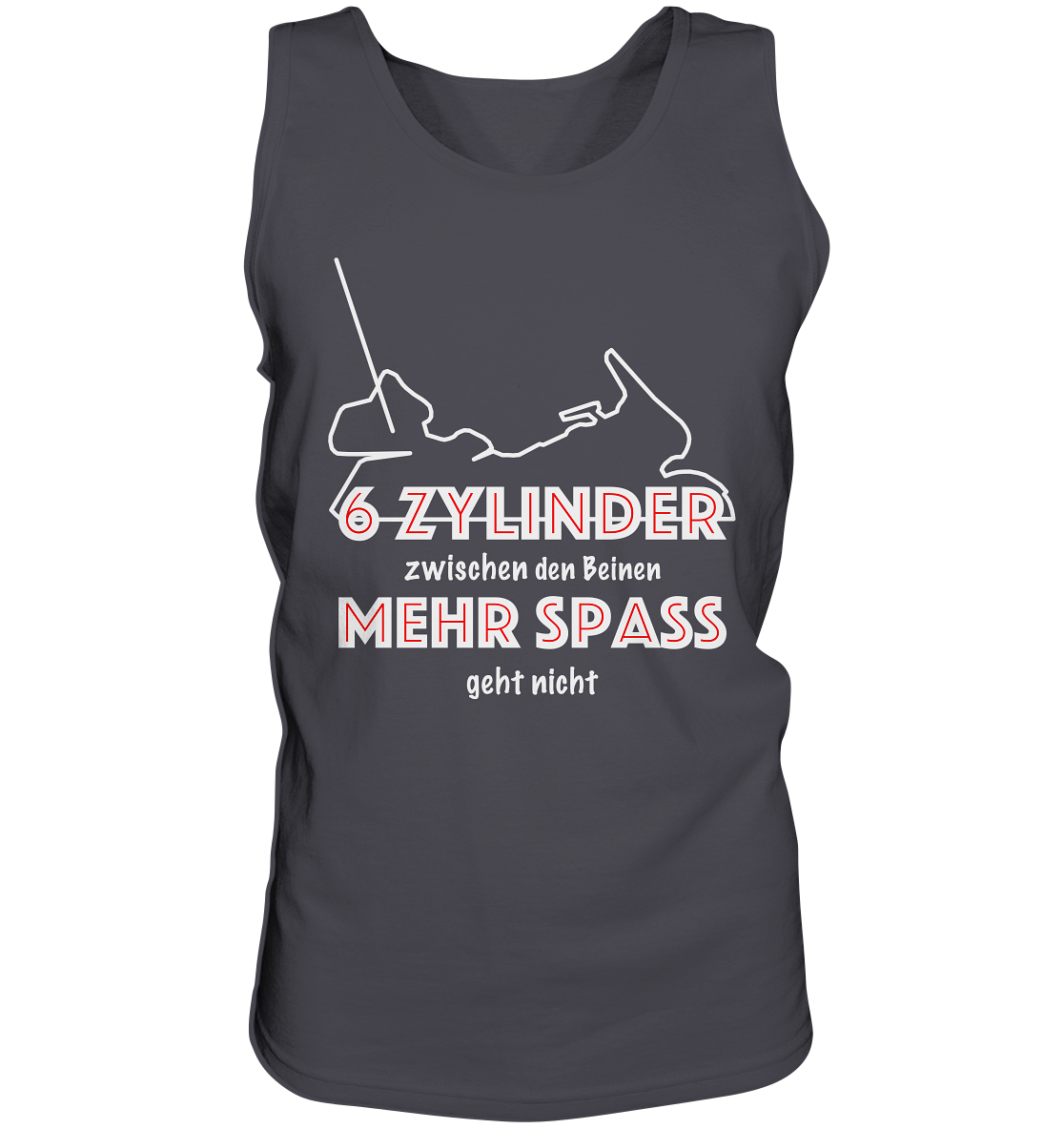 Goldwinger Spruch - 6 Zylinder - Herrn Tank-Top