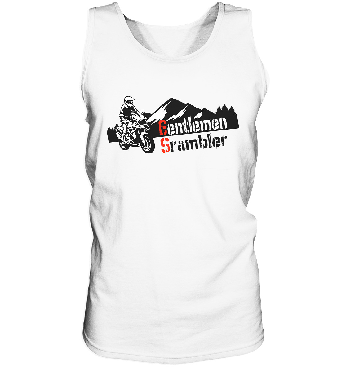 Gentlemen Scrambler - Abenteuer Biker - Herrn Tank-Top