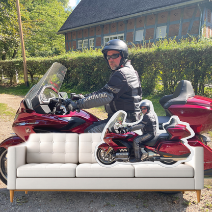 personalisiertes Mopedkissen