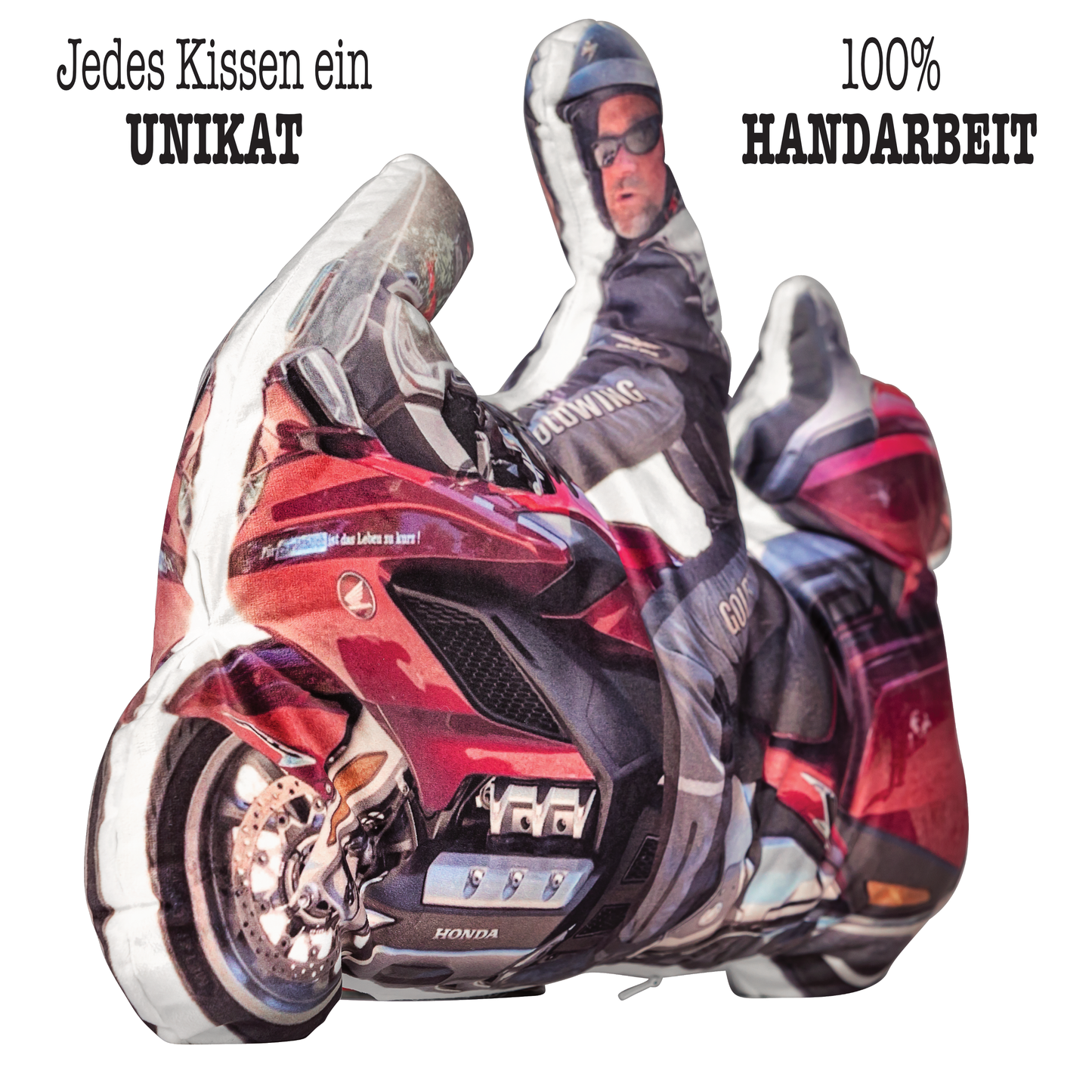 personalisiertes Mopedkissen