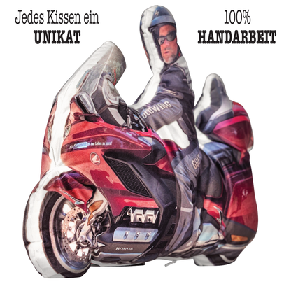 personalisiertes Mopedkissen