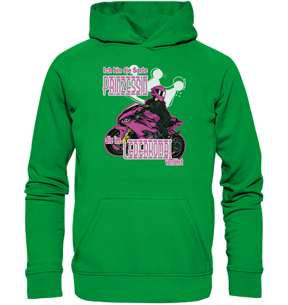 Frauenpower - Prinzessin mit Helm  - Basic Unisex Hoodie
