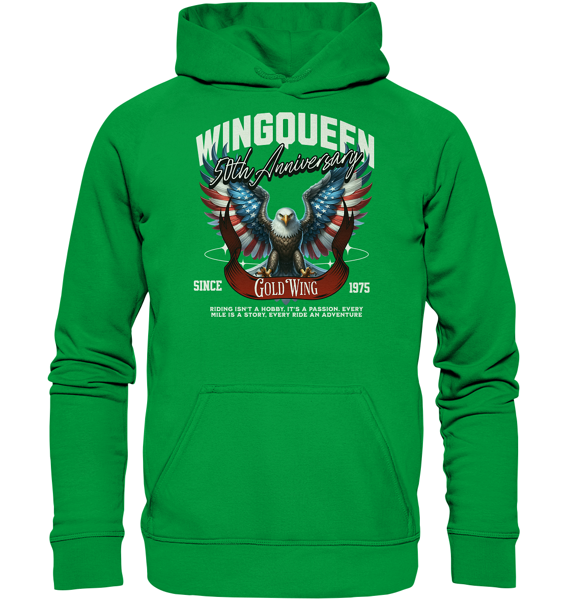 Goldwing Wing Queen 50 Jubiläum 1975 - Basic Unisex Hoodie