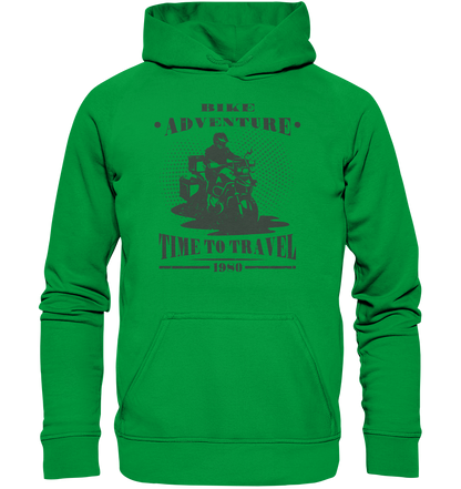 Adventure Bike 1980 - Basic Unisex Hoodie