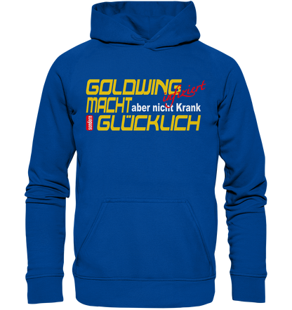Goldwing macht Glücklich - Basic Unisex Hoodie