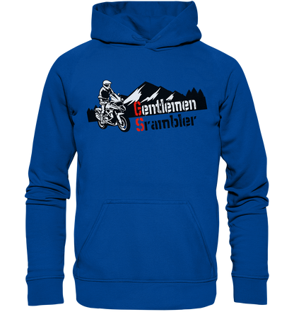 Gentlemen Scrambler - Abenteuer Biker - Basic Unisex Hoodie