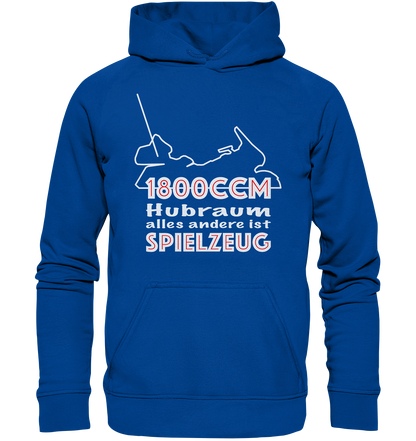 Goldwinger Spruch - 1800ccm Spielzeug - Basic Unisex Hoodie
