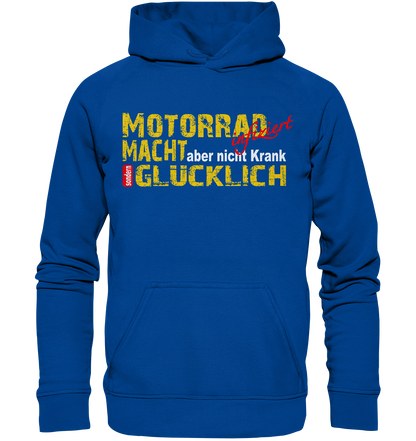 Motorrad macht Glücklich  - Basic Unisex Hoodie