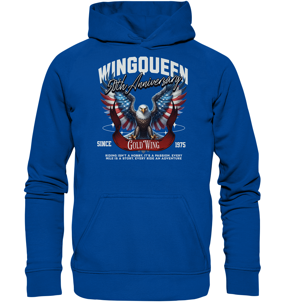 Goldwing Wing Queen 50 Jubiläum 1975 - Basic Unisex Hoodie
