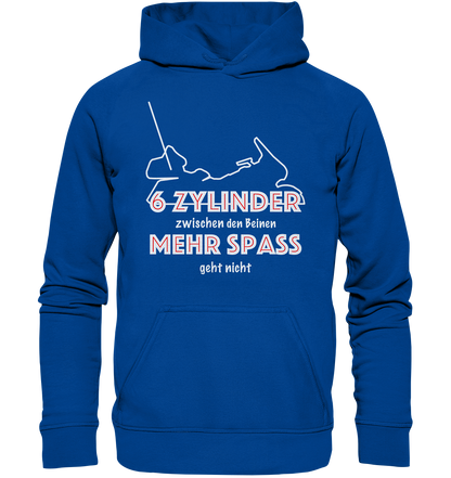 Goldwinger Spruch - 6 Zylinder - Basic Unisex Hoodie