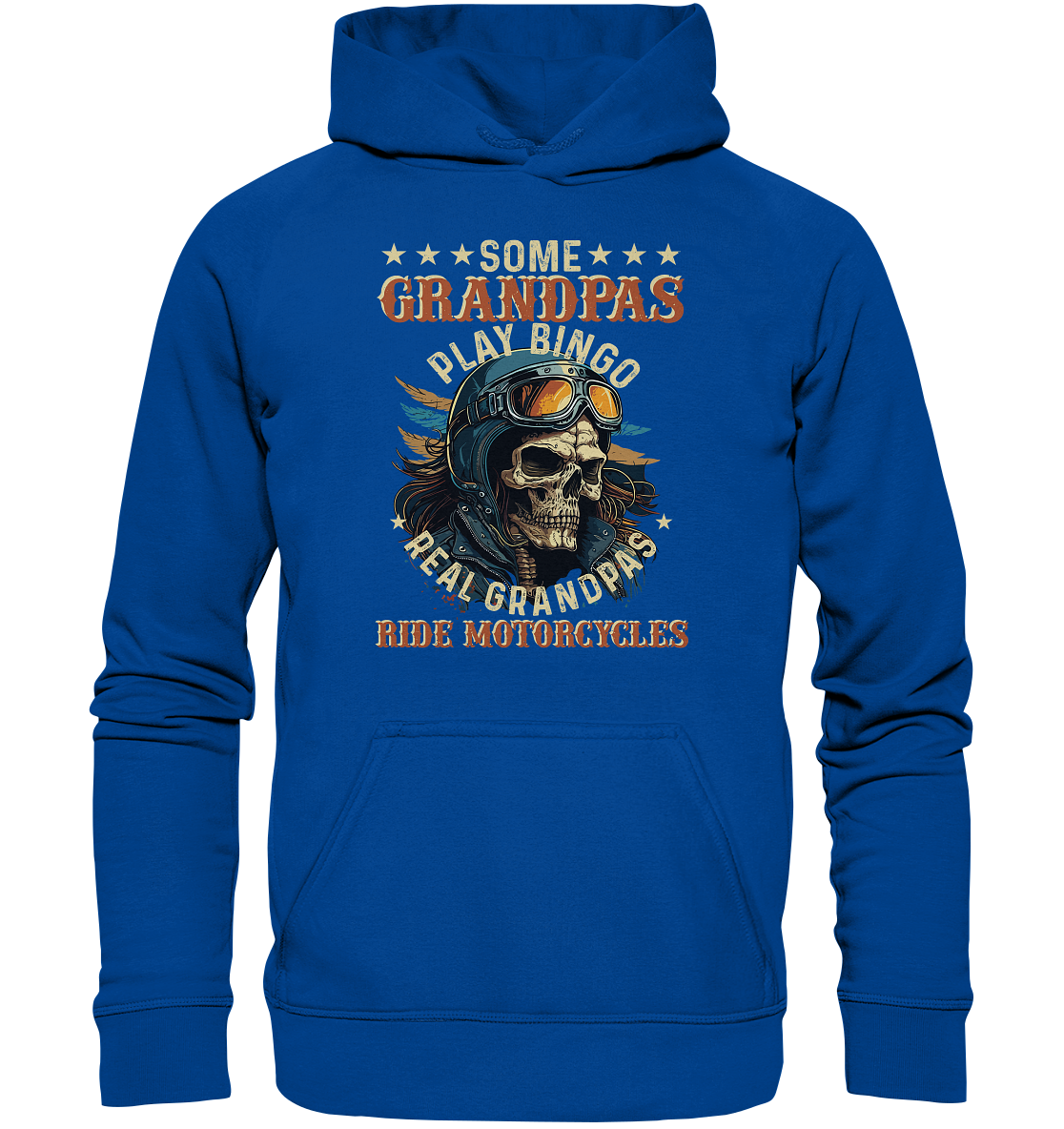 Echte Opas fahren Motorrad - Basic Unisex Hoodie