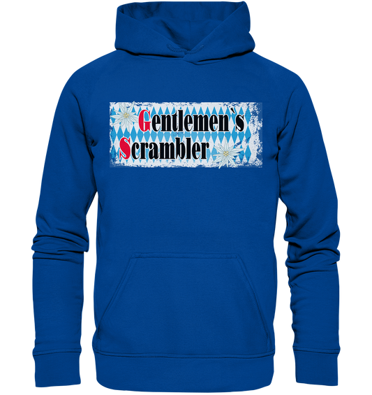 Gentlemen`s Scrambler - GS Adventure Bike - Basic Unisex Hoodie
