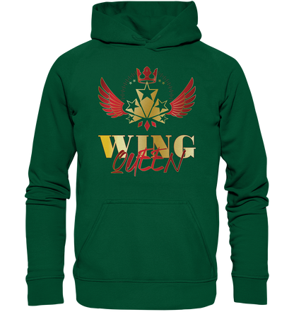 Goldwing - Wing Queen rot/gold - Basic Unisex Hoodie