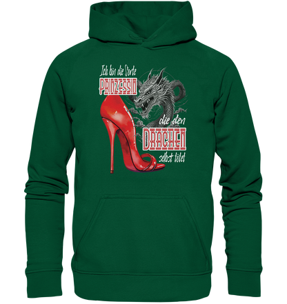 Prinzessin - die den Drachen tötet High Heel - Basic Unisex Hoodie
