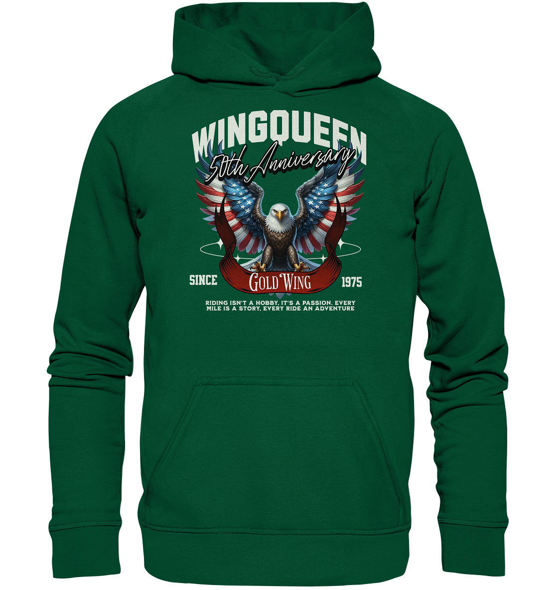 Goldwing Wing Queen 50 Jubiläum 1975 - Basic Unisex Hoodie