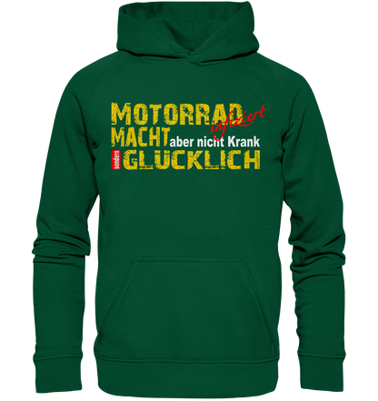 Motorrad macht Glücklich  - Basic Unisex Hoodie